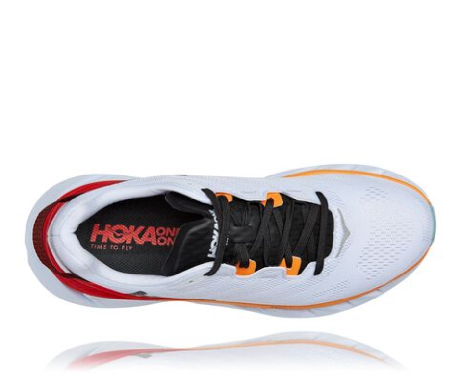 Elevon 2 Hoka Weiß Leuchtend Orange