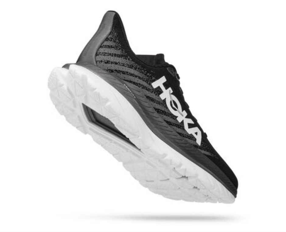 Hoka Mach 5 Black Castlerock