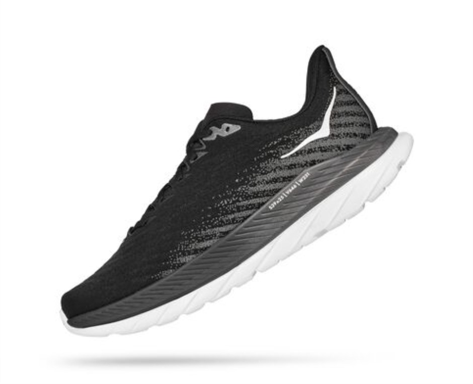 Hoka Mach 5 Black Castlerock