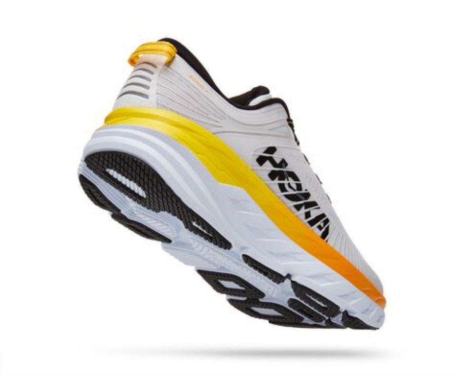 Hoka Bondi 7 Nimbuswolke Strahlend Gelb