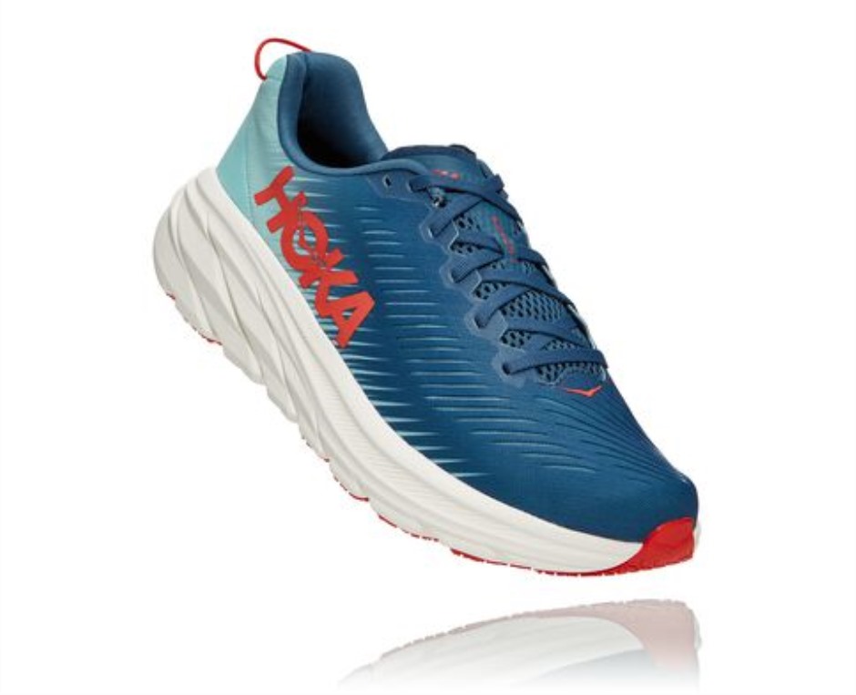 Hoka Rincon 3 Echtes Blaugrün Eierschalenblau