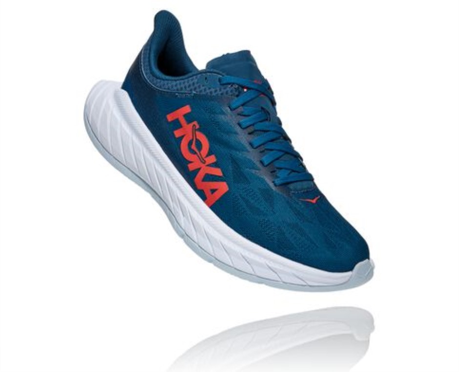 Kohlenstoff X 2 Hoka Marokkanische Blaue Heiße Koralle