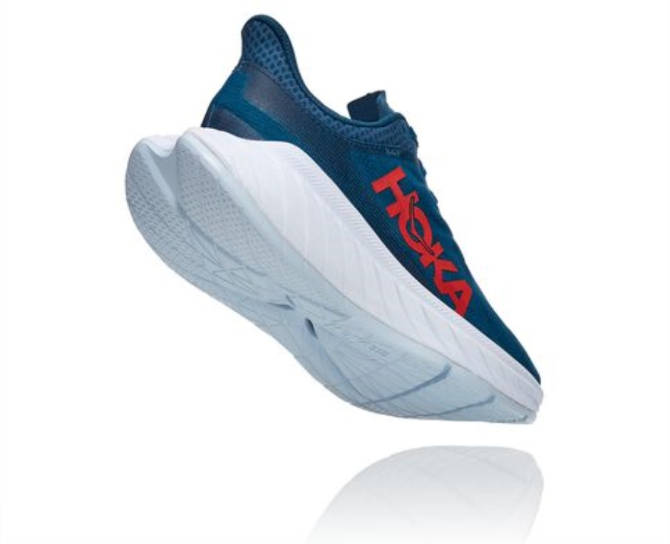 Kohlenstoff X 2 Hoka Marokkanische Blaue Heiße Koralle