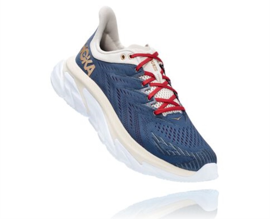 Hoka Clifton Edge Vintage Indigo-Tofu