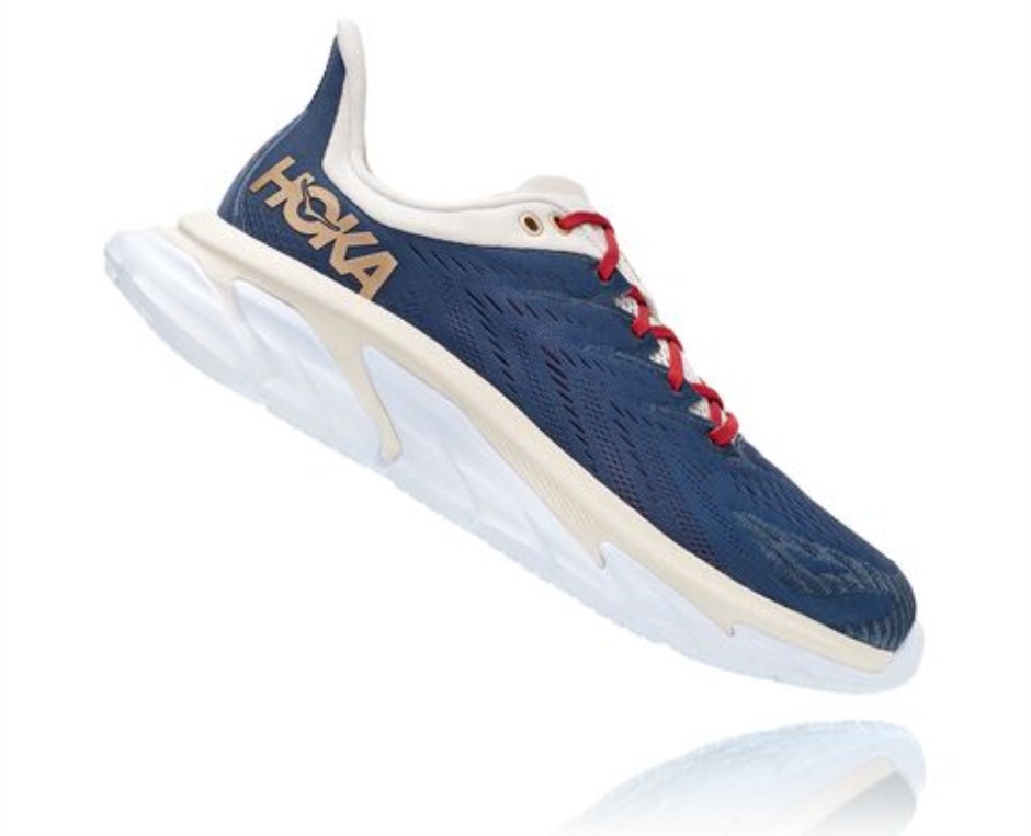 Hoka Clifton Edge Vintage Indigo-Tofu