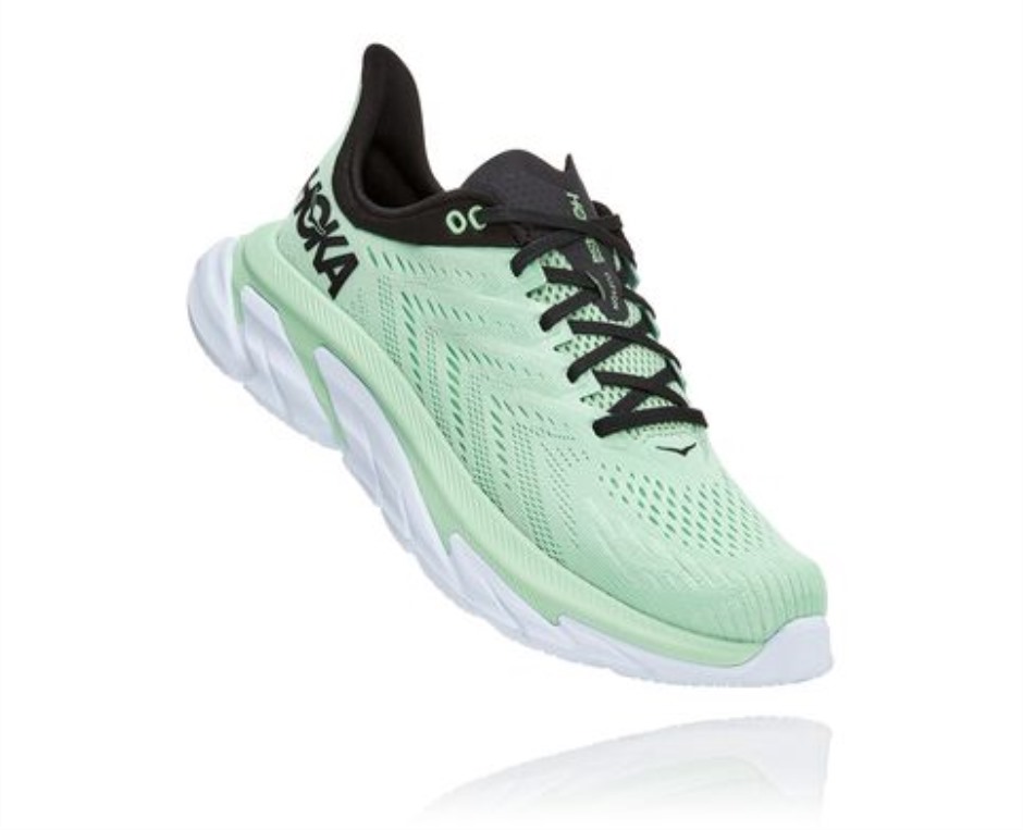 Hoka Clifton Edge Green Ash Weltraum