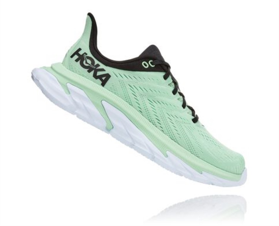 Hoka Clifton Edge Green Ash Weltraum