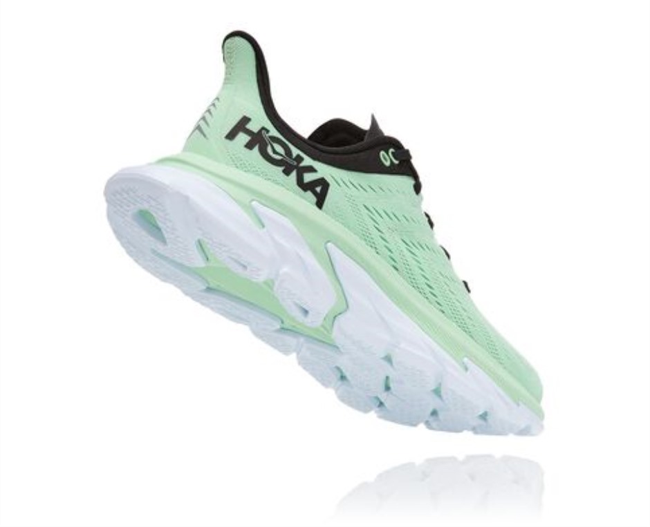 Hoka Clifton Edge Green Ash Weltraum