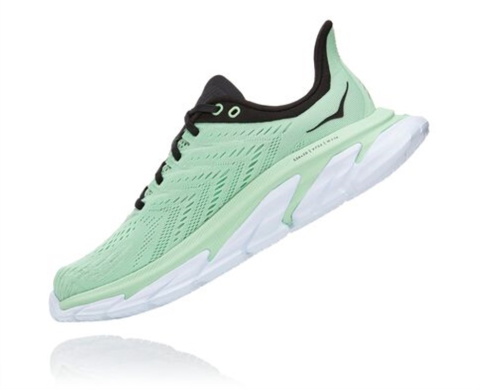 Hoka Clifton Edge Green Ash Weltraum