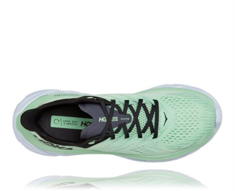 Hoka Clifton Edge Green Ash Weltraum
