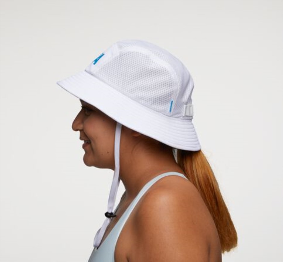 Hoka Abenteuerhut Weiß Diva Blau