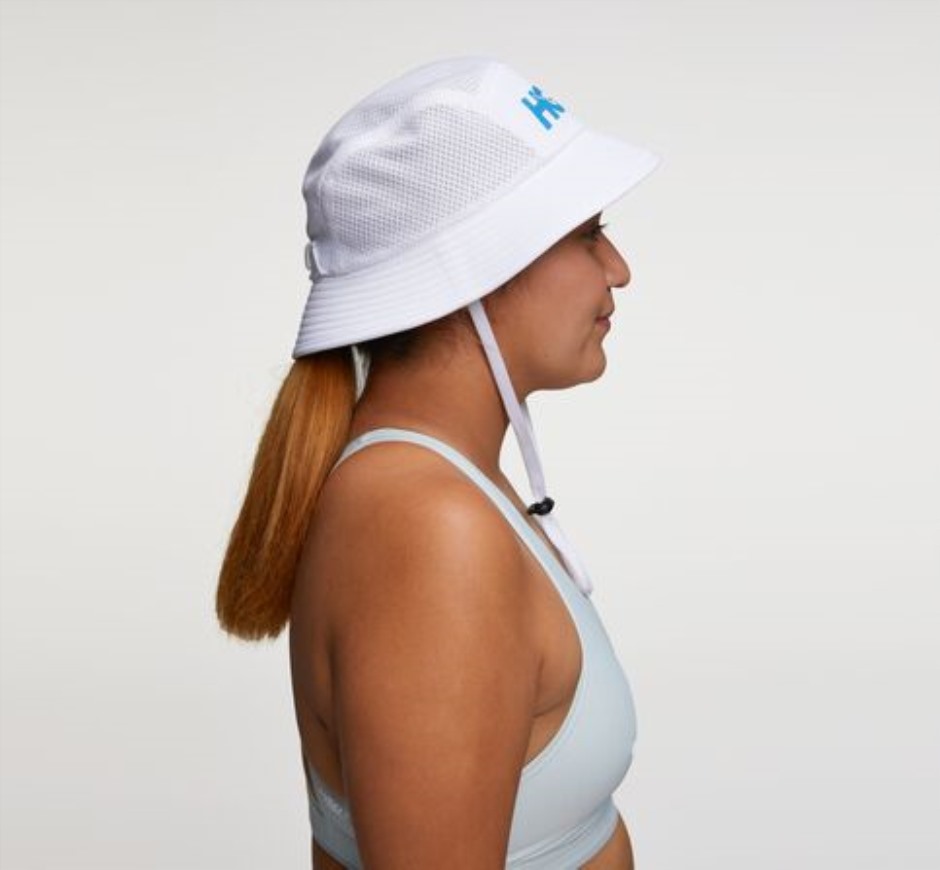 Hoka Abenteuerhut Weiß Diva Blau