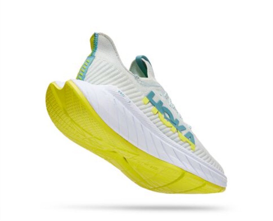 Hoka Carbon X 3 Wogendes Segel Nachtkerze