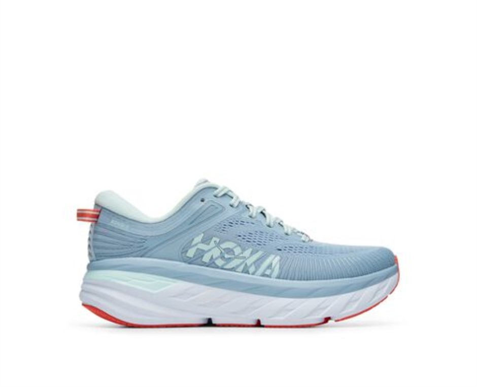 Bondi 7 Hoka Blue Nebelblaues Glas