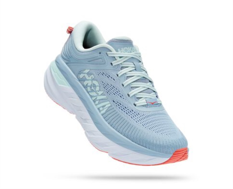 Bondi 7 Hoka Blue Nebelblaues Glas