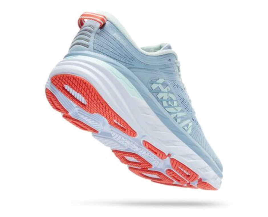 Bondi 7 Hoka Blue Nebelblaues Glas