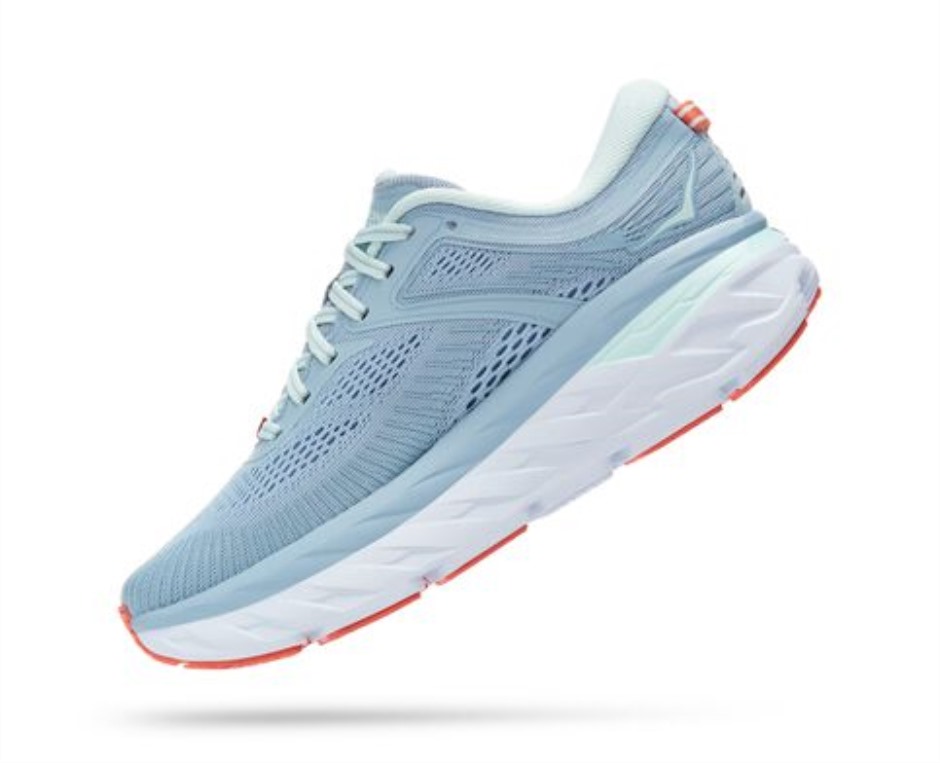 Bondi 7 Hoka Blue Nebelblaues Glas