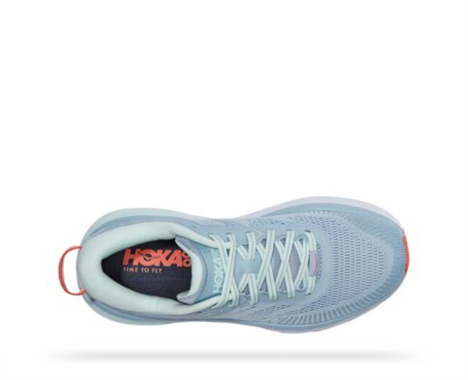 Bondi 7 Hoka Blue Nebelblaues Glas
