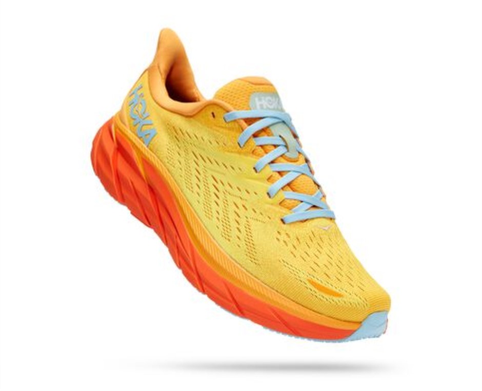 Hoka Clifton 8 Strahlend Gelber Mais