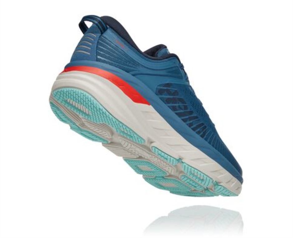 Bondi 7 Hoka Real Teal Weltraum