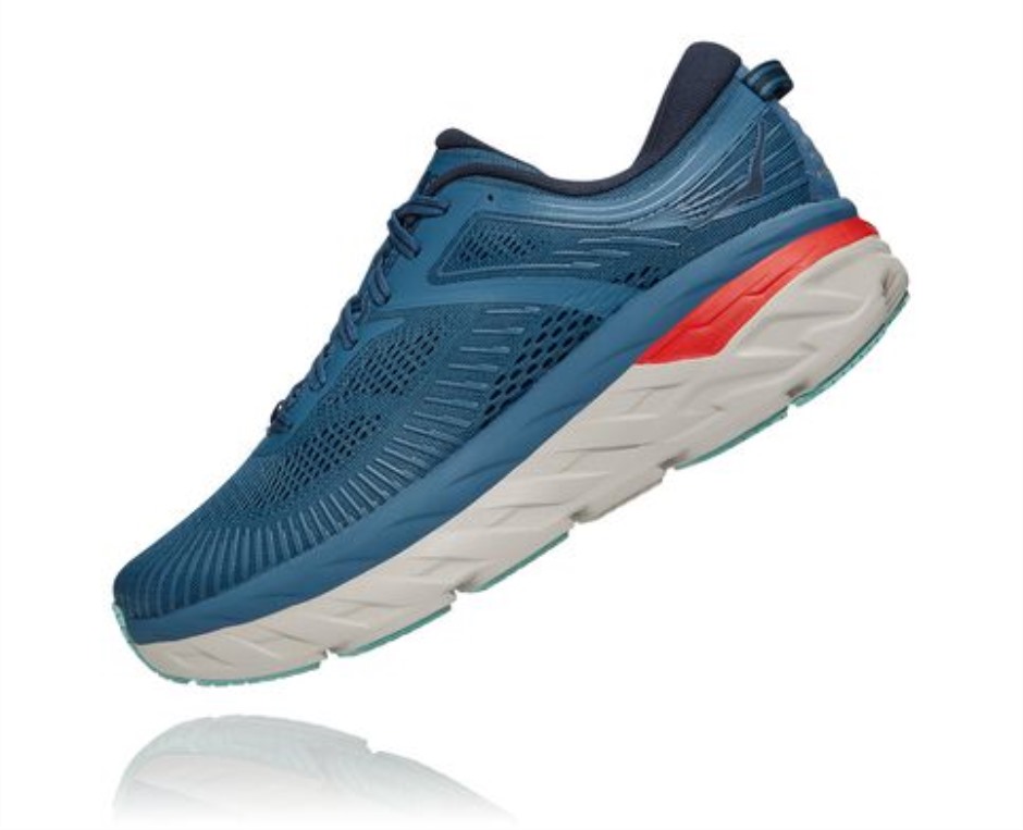 Bondi 7 Hoka Real Teal Weltraum