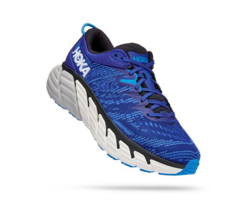 Hoka Gaviota 4 Blauer Graphit