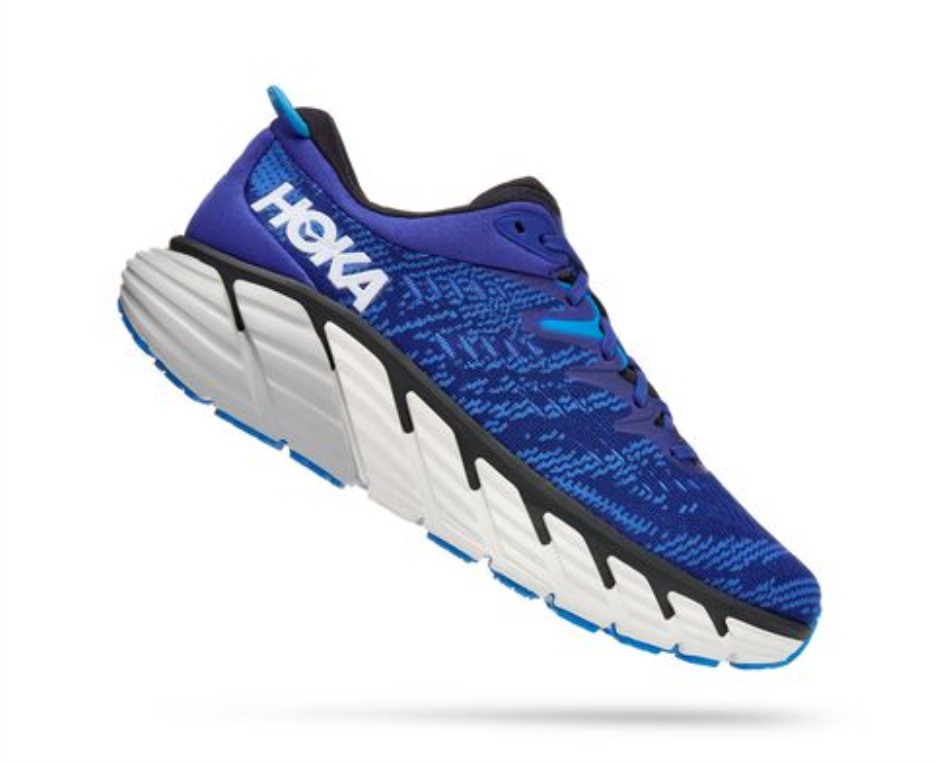 Hoka Gaviota 4 Blauer Graphit