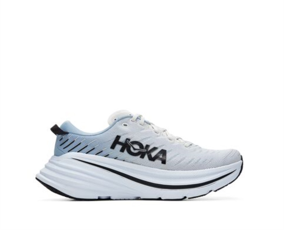 Bondi X Hoka Blanc De Blanc Blauer Nebel