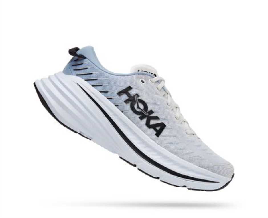Bondi X Hoka Blanc De Blanc Blauer Nebel