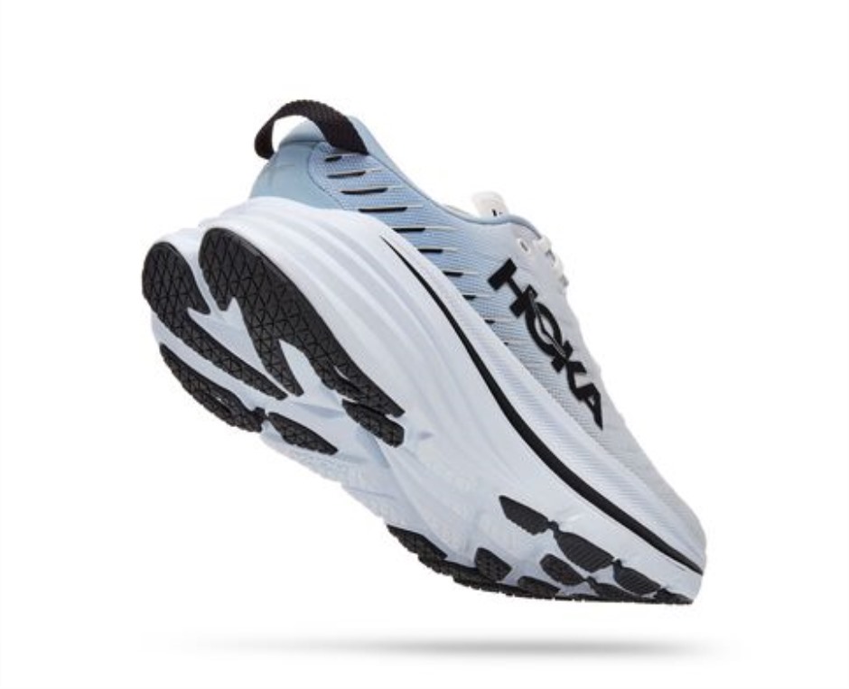 Bondi X Hoka Blanc De Blanc Blauer Nebel