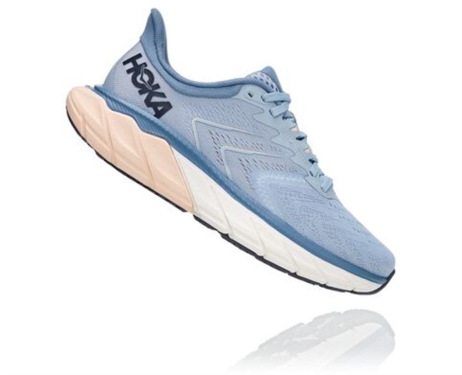 Hoka Arahi 5 Blauer Nebel Provinzblau