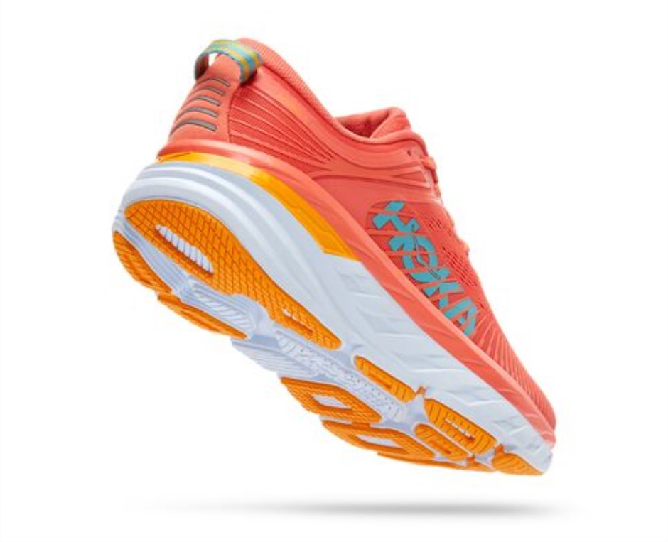 Hoka Bondi 7 Kamelien-Küstenschatten