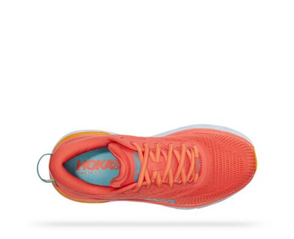 Hoka Bondi 7 Kamelien-Küstenschatten
