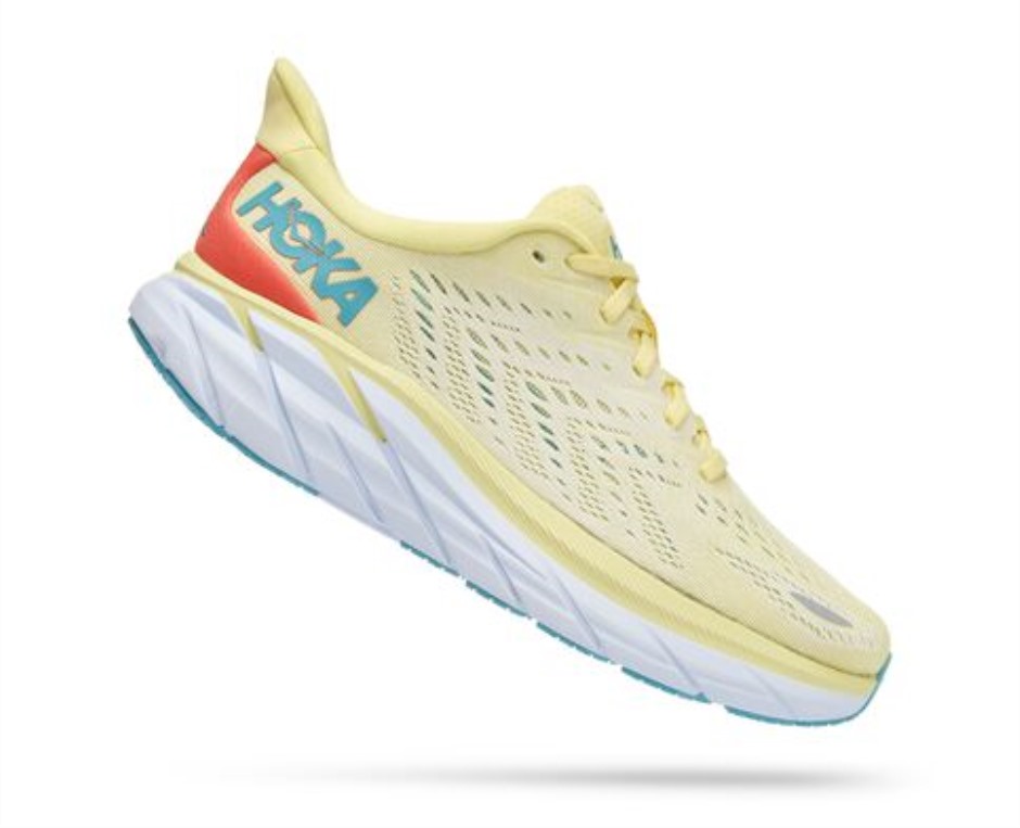 Hoka Clifton 8 Gelbe Birne Zuckermais