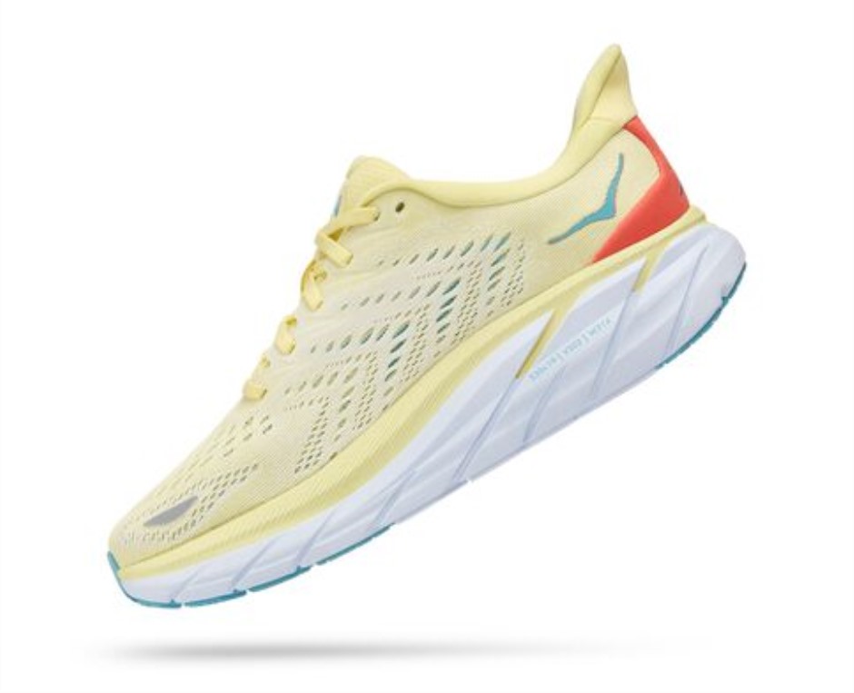 Hoka Clifton 8 Gelbe Birne Zuckermais