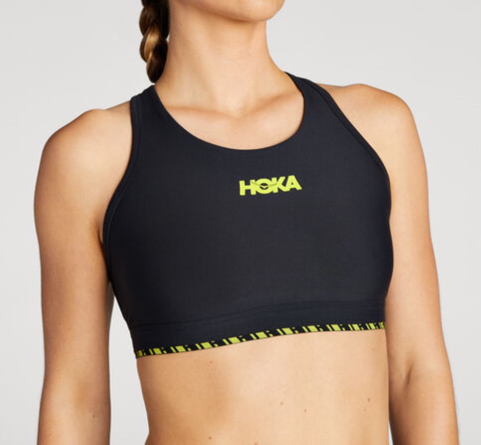 Hoka Hupana Sport-BH Schwarz