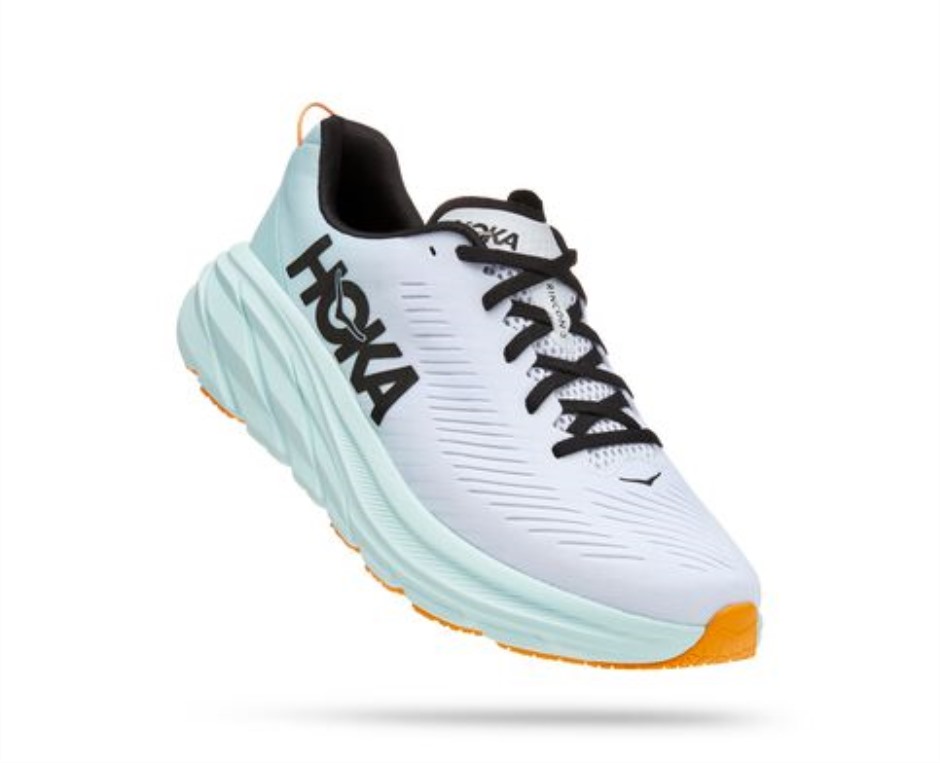 Rincon 3 Hoka Weiß Blaues Glas