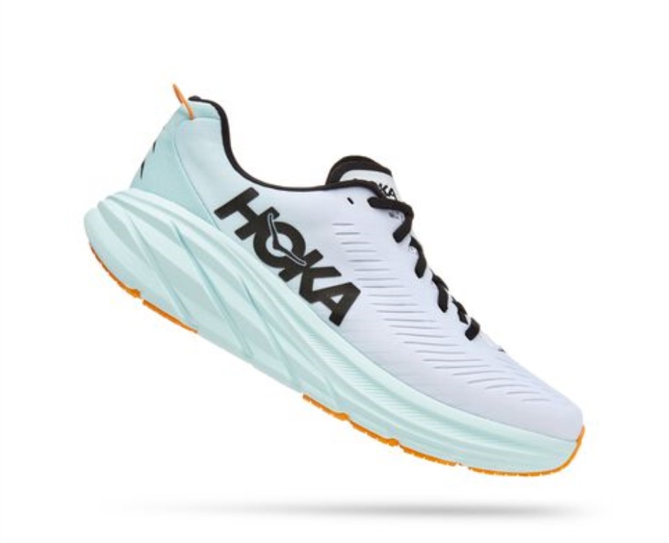 Rincon 3 Hoka Weiß Blaues Glas