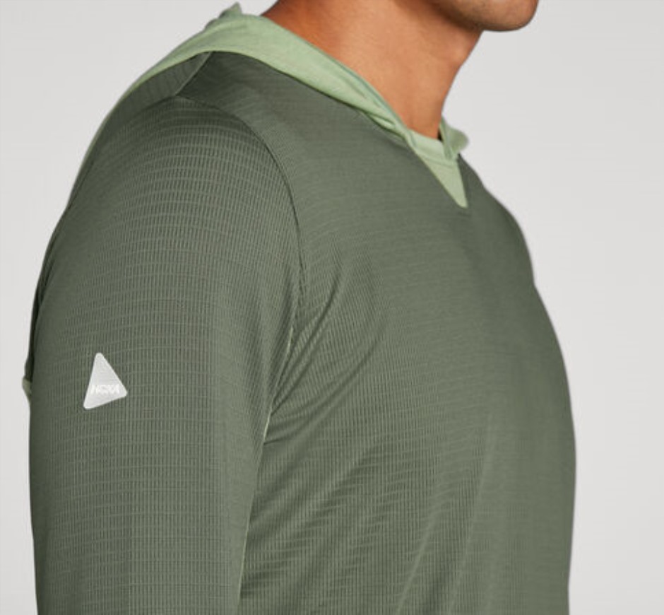 Hoka Sierra Sun Hoodie Thymian