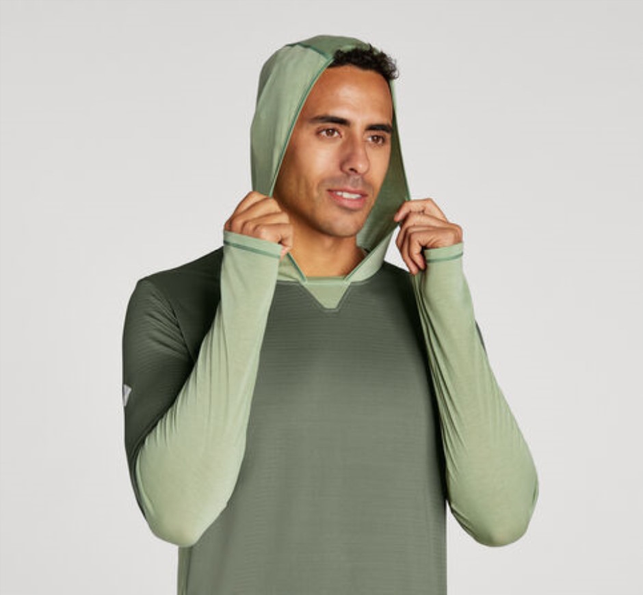 Hoka Sierra Sun Hoodie Thymian