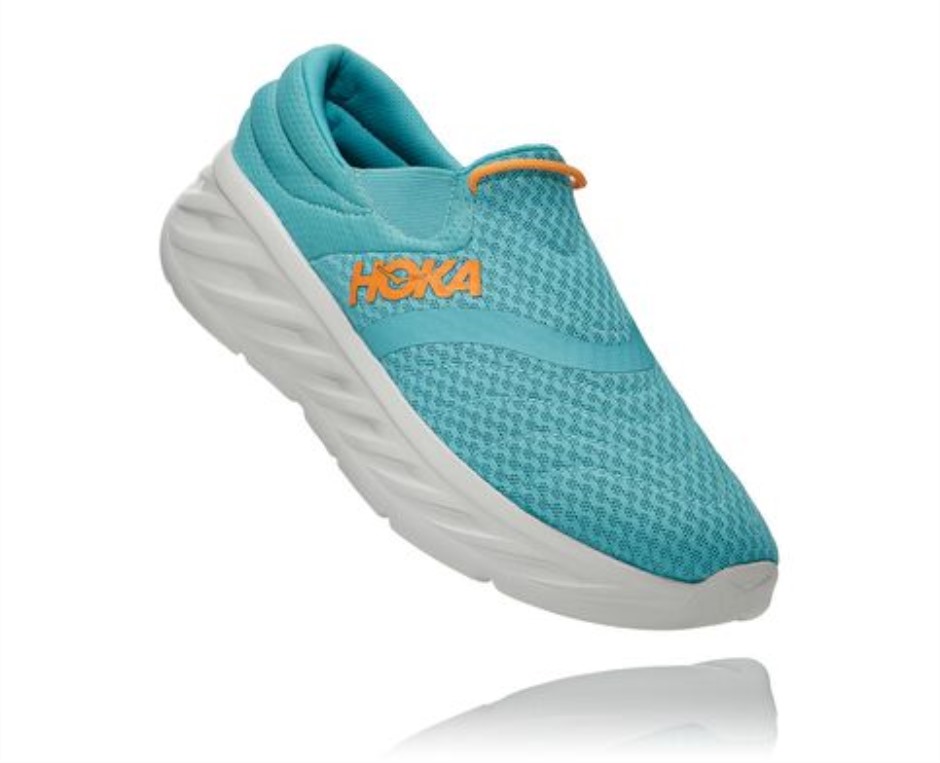 Hoka Ora Erholungsschuh 2 Aquarelle In Leuchtendem Orange