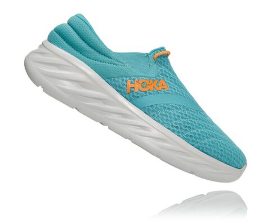 Hoka Ora Erholungsschuh 2 Aquarelle In Leuchtendem Orange