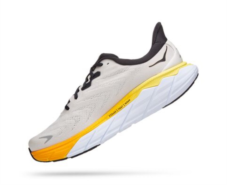 Arahi 6 Hoka Nimbus Wolke Blanc De Blanc