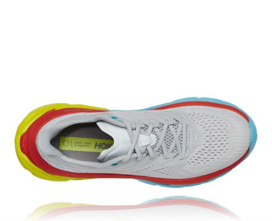 Clifton Edge Hoka Mondgestein Weiß