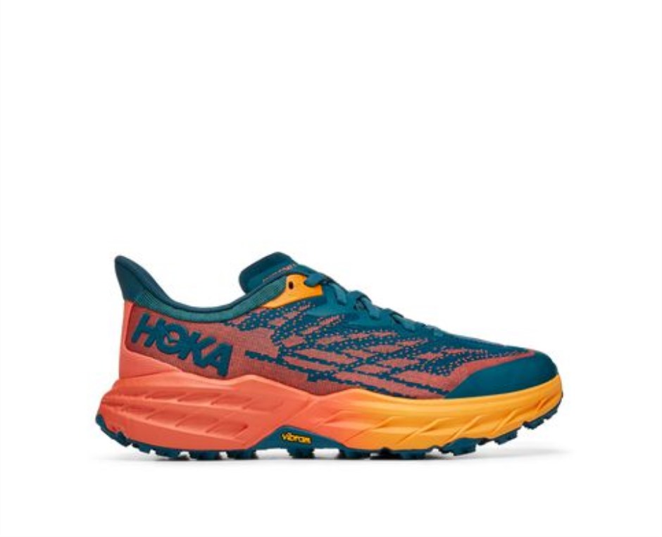Hoka Speedgoat 5 Blaue Korallenkamelie