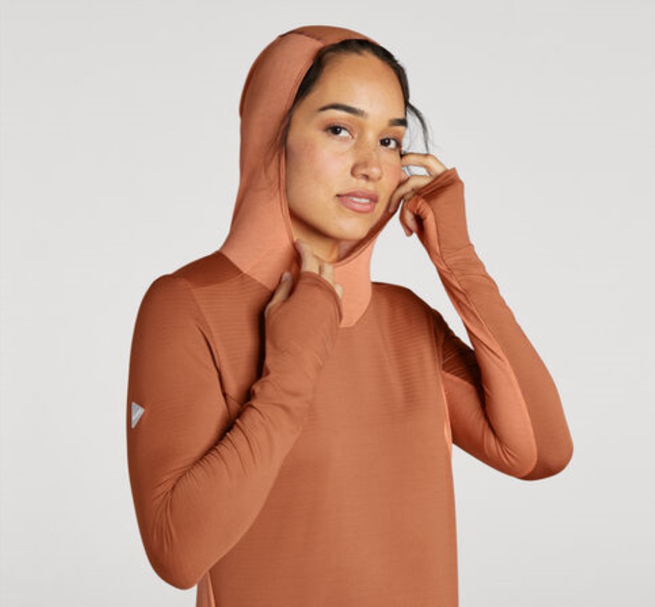 Sierra Sun Hoodie Hoka Gebackener Ton