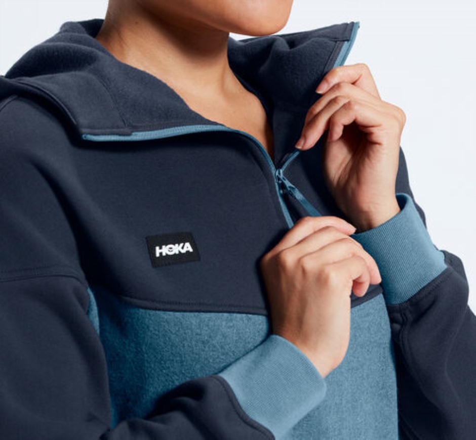 Hoodie Aus Wollmischung Hoka Weltraum