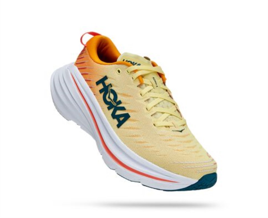 Hoka Bondi X Gelbe Birne Strahlend Gelb