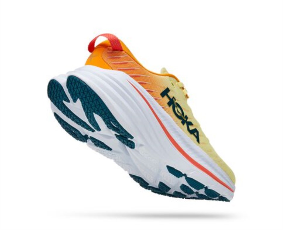 Hoka Bondi X Gelbe Birne Strahlend Gelb