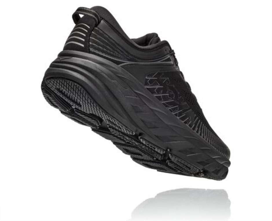 Bondi 7 Hoka Schwarz